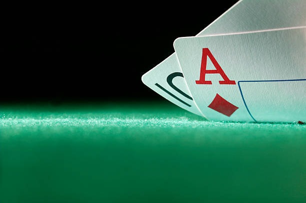 Live dealer table screen showing card layout and result area